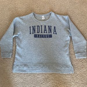 Quilted Indiana Pacers Crewneck